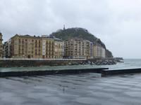 San Sebastian - Blick zum Monte Urgull