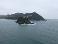 San Sebastian - Insel Santa Clara in Bucht La Concha