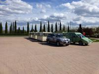 Villafranca - Zuege fuer die Besichtigung des Weingutes