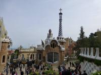 Barcelona - Haupteingang des Güell Parkes