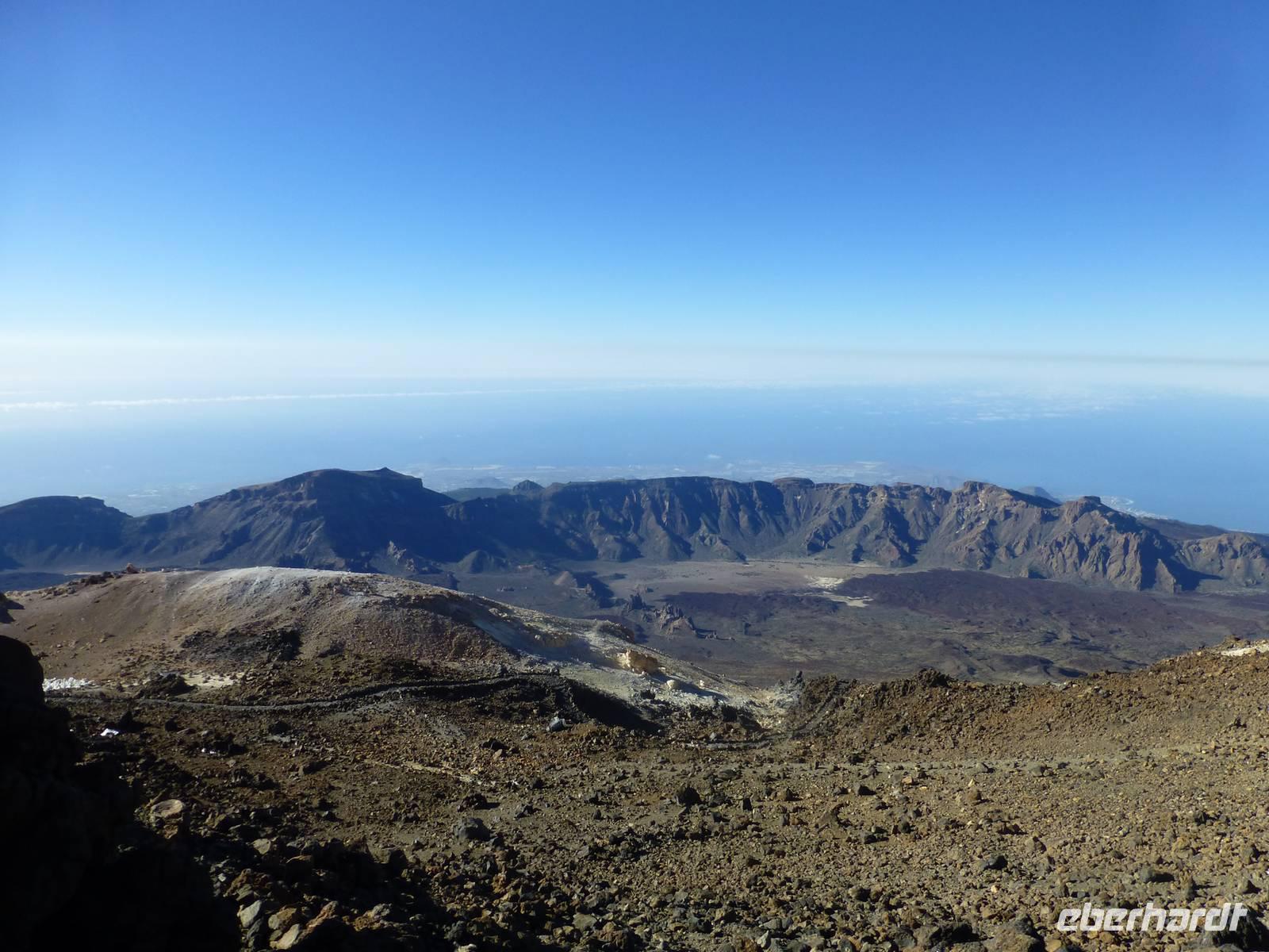 Blick in die Caldera