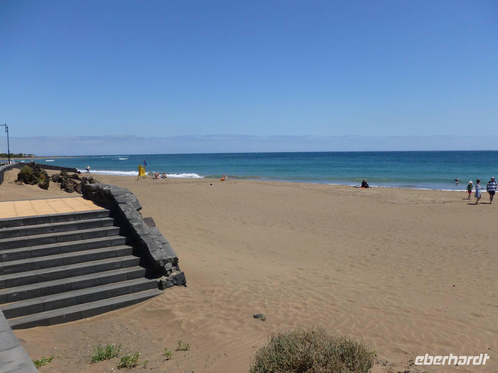 Am Strand von Puerto del Carmen