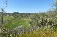 Blick von der via verde de la sierra