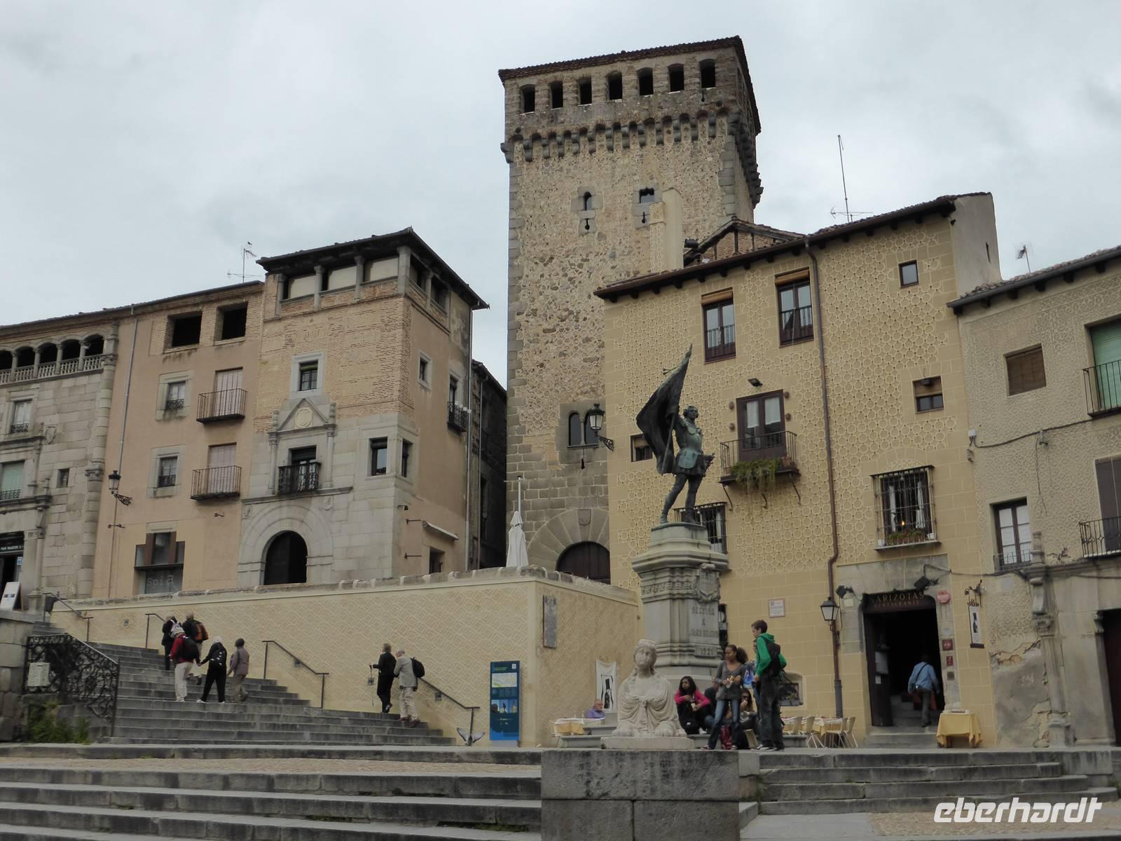 Plaza San Martin in Segovia