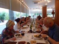 1. Abendessen im Hotel