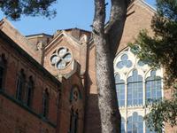 Santa Pau Krankenhaus in Barcelona