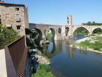 Besalu, die 7 Augenbrücke