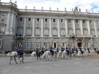Parade vor dem Palacio Real