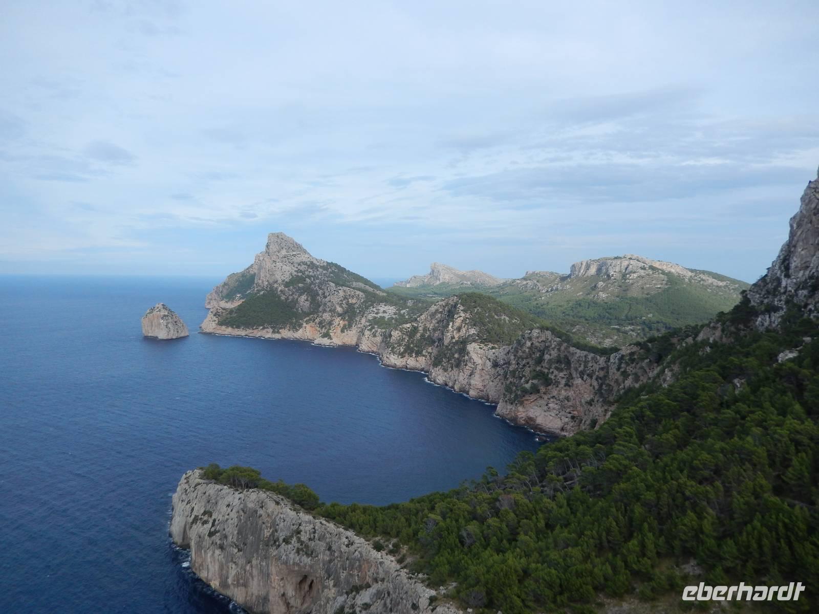 Blick vom Aussichtspunkt Mirador es Colomer
