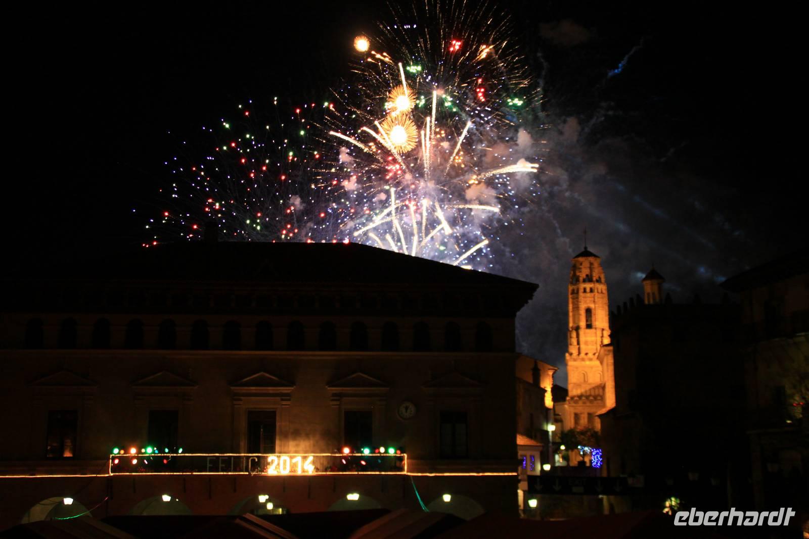 Silvester im Spanischen Dorf