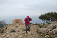 Hinauf zum Aussichtspunkt 