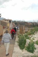 Auf der Mauer von Alcúdia