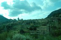 Rückblick aus dem Bus nach Valldemossa