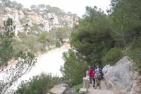 Start zur Wanderung in der Bucht 