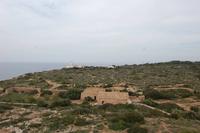 Blick zum Leuchtturm auf Cap Blanc