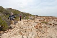 Auf dem Weg zurück zur Cala Pi