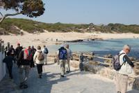 Start der Wanderung in Cala Rajada