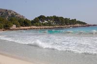 Am Strand Platja de Cala Agulla