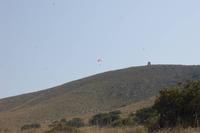 Blick zurück auf den Gipfel des 