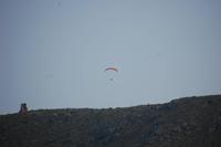 Gleitschirmparadies anm Gipfel des 