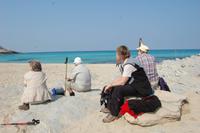 endlich am Naturstrand 