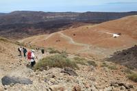 Abstieg vom Teide, Teneriffa