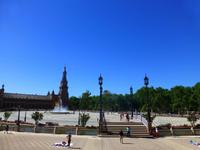 Spanischer Platz in Sevilla