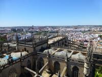 Blick auf Sevilla von Giralda