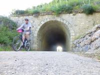 entlang der via verde de le Sierra