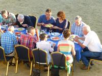 Abendessen in Stierkampfarena
