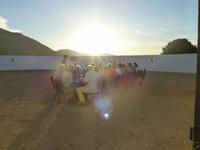 Abendessen in Stierkampfarena