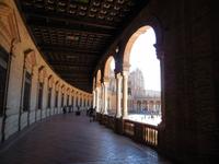 Spanischer Platz in Sevilla