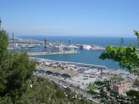 Barcelona - Blick auf den Hafen
