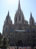 Barcelona - Hauptfassade der Kathedrale