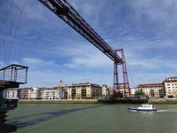 Bilbao - Haengebruecke ueber Rio Nervion