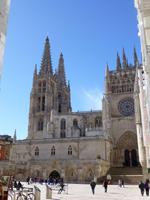 Burgos - Aussenansicht von Kathedrale
