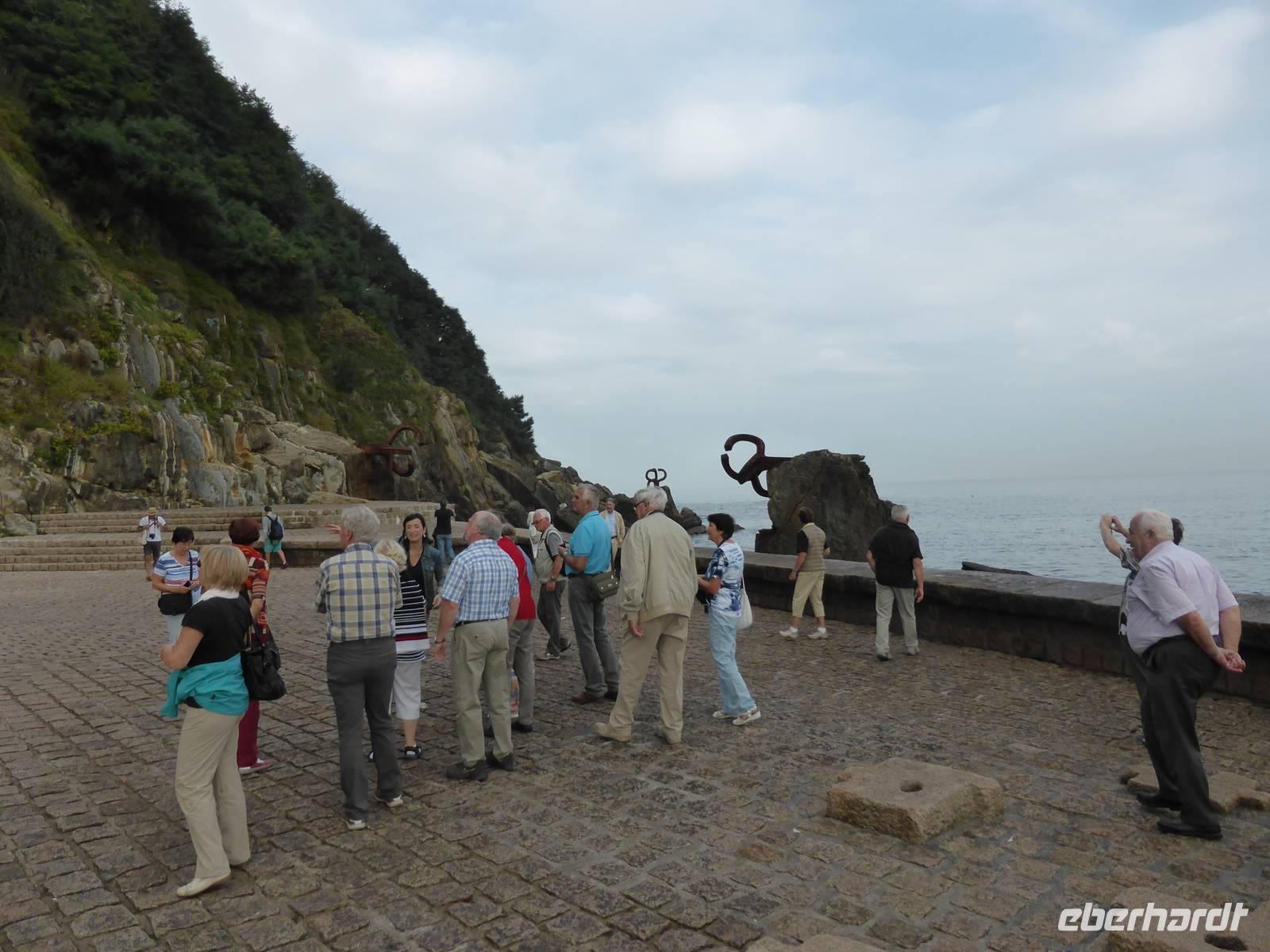 San Sebastian - Denkmal Kamm des Windes