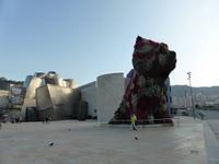 Bilbao - Puppy vor Guggenheim Museum