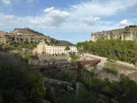Cuenca - Blick in Huecarschlucht mit Parador