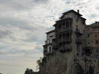 Cuenca - hängenden Häuser
