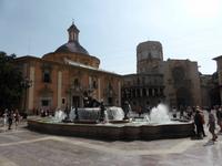Valencia - Brunnen Fluss Turia