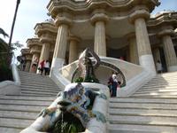 Park Güell - Drachen von Gaudi