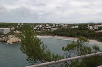 Blick auf die Bucht von Cala Caldana