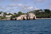 Cala Galdana vom Wasser aus