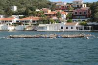 schwimmende Muschelfarmen