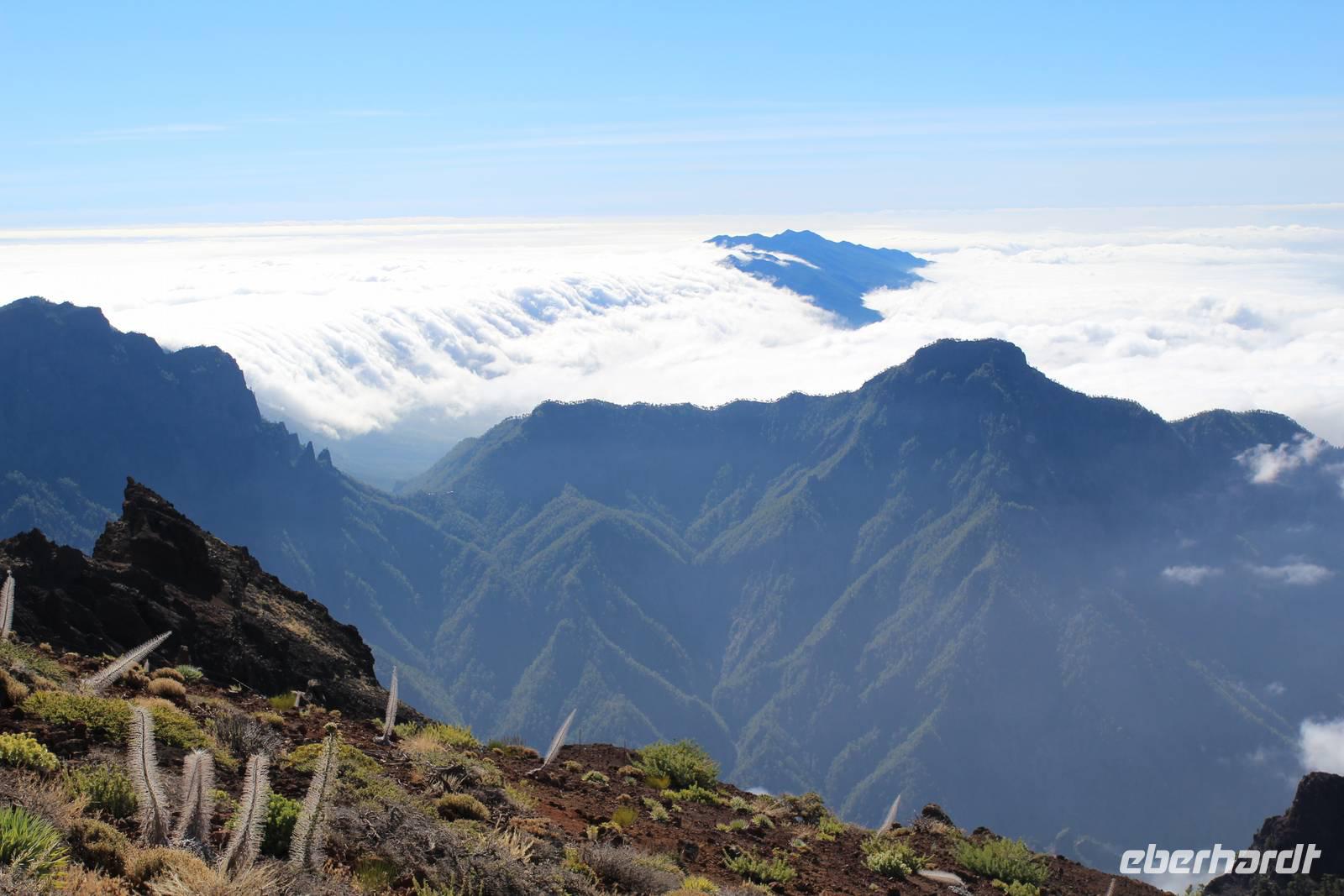 Wanderung vom Roque de los Muchachos zum Pico de la Cruz – La Palma