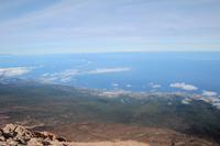 Blick vom Teide-Gipfel – Teneriffa
