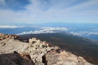 Blick vom Teide-Gipfel – Teneriffa
