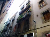 typische Gassen in der Altstadt von Barcelona