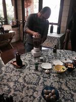 Verkostung im Weingut